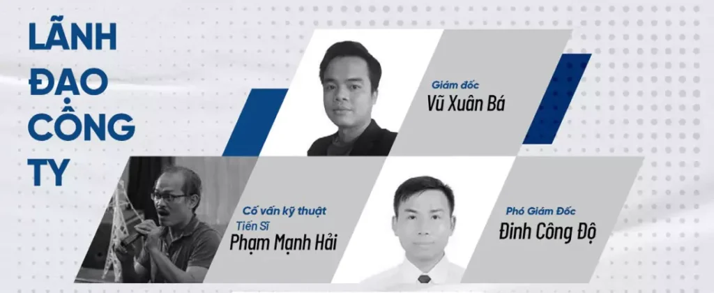 lãnh đạo công ty Hacuco