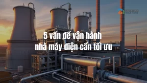 5 vấn đề vận hành nhà máy điện cần tối ưu