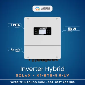 Inverter Hybrid Solax 5kW 1 Pha | X1-HYB-5.0-LV