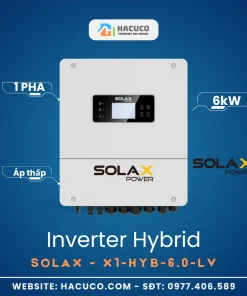 Inverter Hybrid Solax 6kW 1 Pha | X1-HYB-6.0-LV