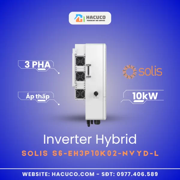 Inverter Hybrid Solis 10kW 3 Pha Áp Thấp | S6-EH3P10K02-NVYD-L - cổng kết nối