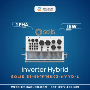 Biến Tần Hybrid Solis 16kW cổng kết nối