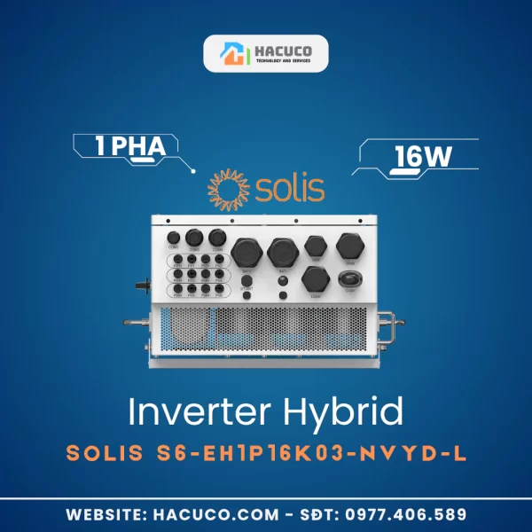Biến Tần Hybrid Solis 16kW cổng kết nối