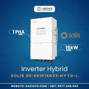 Inverter Hybrid Solis 16kW 1 Pha | S6-EH1P16K03-NVYD-L