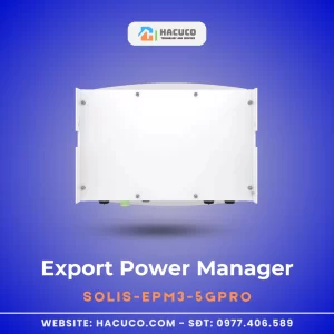 EPM Solis-EPM3-5GPRO with Meter mặt lưng