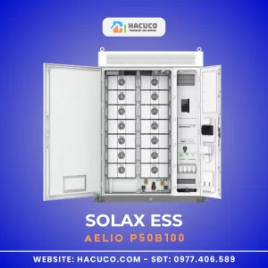 Hệ thống lưu trữ năng lượng SolaX ESS-AELIO | AELIO-P50B100