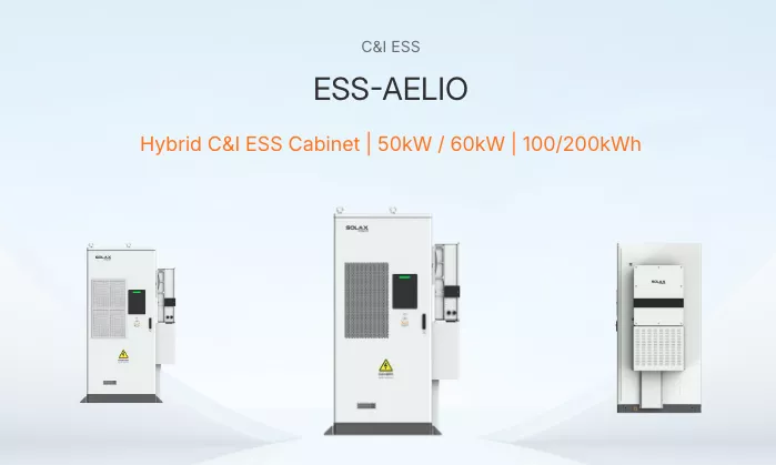 Hệ thống lưu trữ năng lượng SolaX ESS-AELIO | AELIO-P50B100