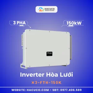 Inverter Hòa Lưới 3 Pha Solax X3-FTH-125K