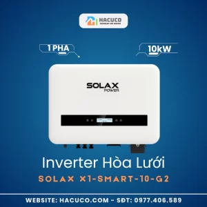 Inverter Hòa Lưới Solax 10kW 1 Pha | X1-SMART-10-G2
