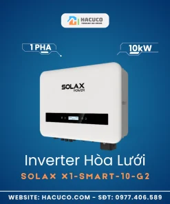 Inverter Hòa Lưới Solax 10kW 1 Pha | X1-SMART-10-G2 nghiêng phải