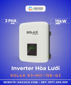 Inverter Hòa Lưới Solax X3-MIC-15K-G2