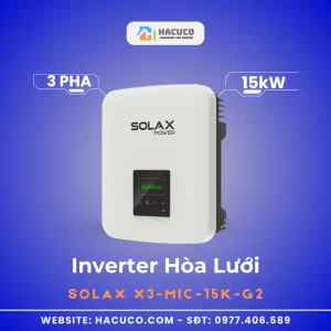 Inverter Hòa Lưới Solax X3-MIC-15K-G2