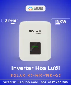 Inverter Hòa Lưới Solax 15kW 3 Pha X3-MIC-15K-G2