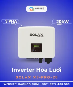 Inverter Hòa Lưới Solax 20kW 3 Pha | X3-PRO-20