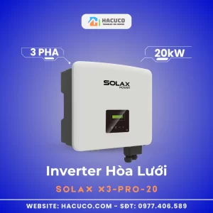 Inverter Hòa Lưới Solax X3-PRO-20