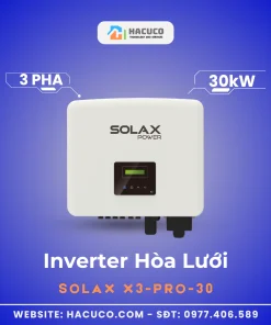 Inverter Hòa Lưới Solax 30kW 3 Pha | X3-PRO-30