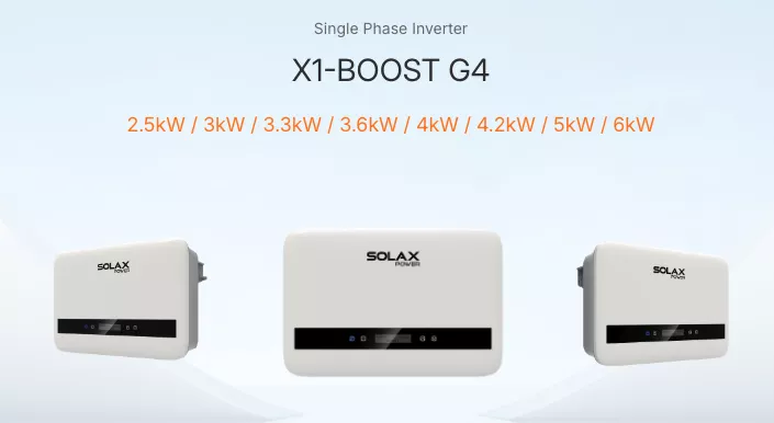 Inverter Hòa Lưới Solax 6kW 1 Pha X1-BOOST-6-G4