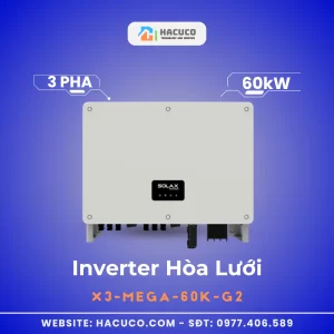 Inverter Hòa Lưới Solax 60kW 3 Pha | X3-MEGA-60-G2