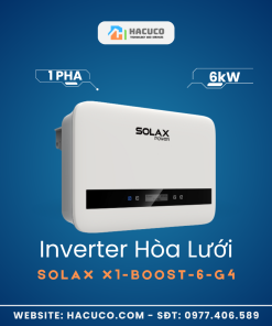 Inverter Hòa Lưới Solax 6kW 1 Pha | X1-BOOST-6-G4 nghiêng trái