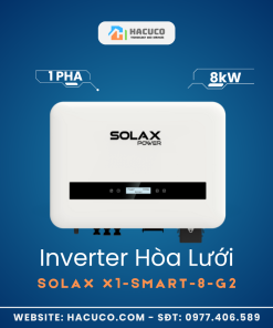 Inverter Hòa Lưới Solax 8kW 1 Pha | X1-SMART-8-G2