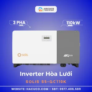 Inverter Hòa Lưới Solis 110kW 3 Pha S5-GC110K