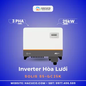 Inverter Hòa Lưới Solis 25kW 3 Pha | S5-GC25K