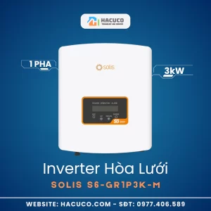 Inverter Hòa Lưới Solis 3kW 1 Pha | S6-GR1P3K-M