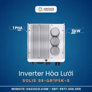 Inverter Hòa Lưới Solis 5kW 1 Pha