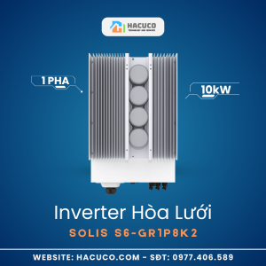 Inverter Hòa Lưới Solis 8kW 1 Pha S5-GR1P10K mặt lưng