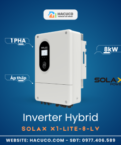 Inverter Hybrid Solax 8kW 1 Pha X1-LITE-8-LV nghiêng trái