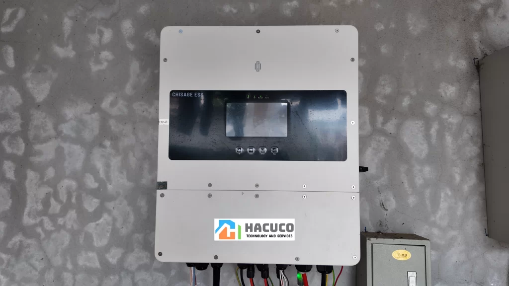inverter năng lượng mặt trời tại trang trại chăn nuôi thái bình 