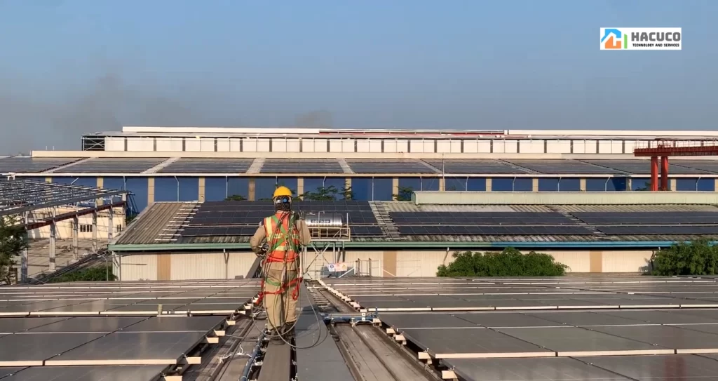 nhân viên hacuco thi công dự án ddc quảng ngãi