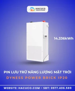 Pin lưu trữ điện mặt trời Dyness Power Brick 14.336kWh (IP 20)