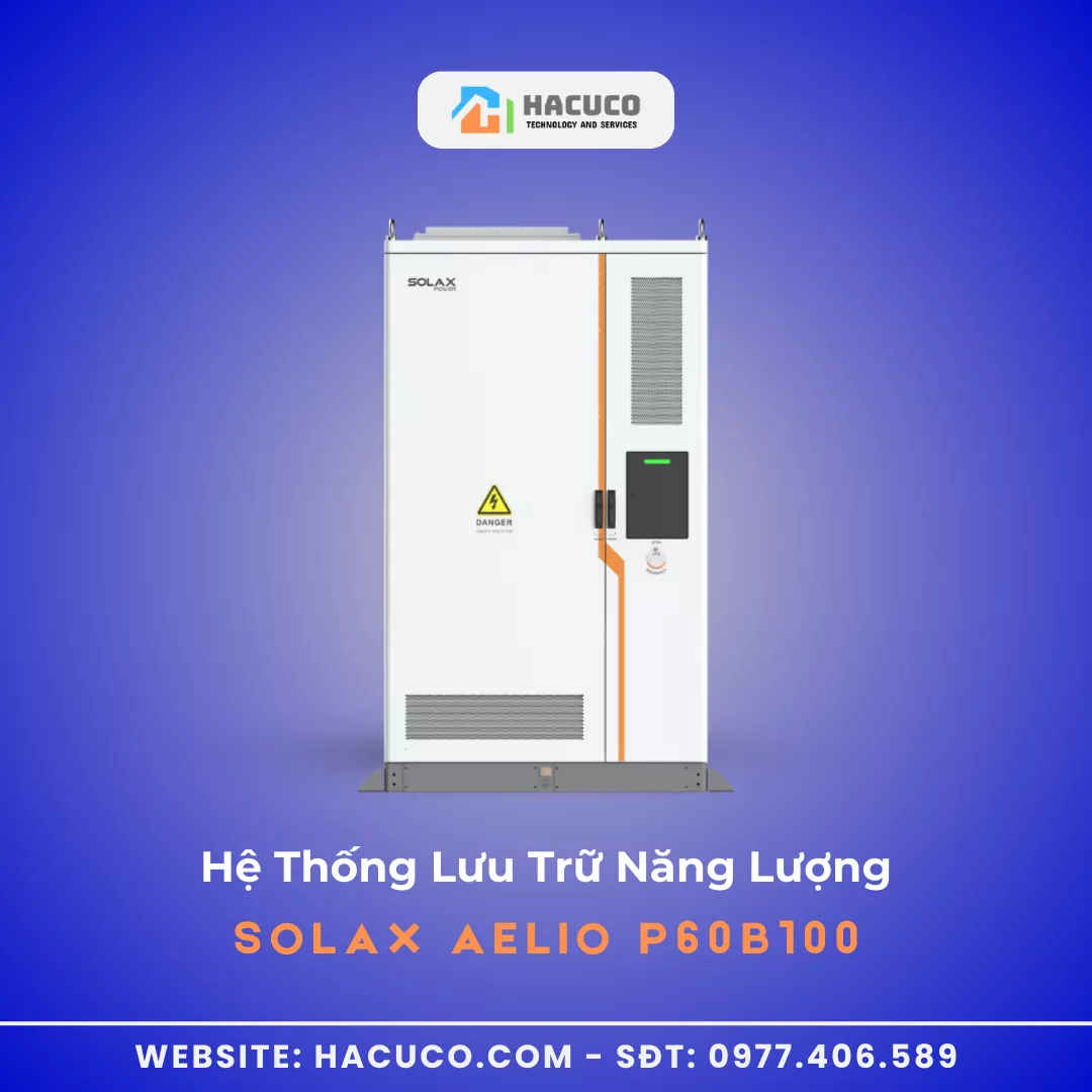Hệ thống lưu trữ năng lượng SolaX ESS-AELIO (AELIO P60B100)