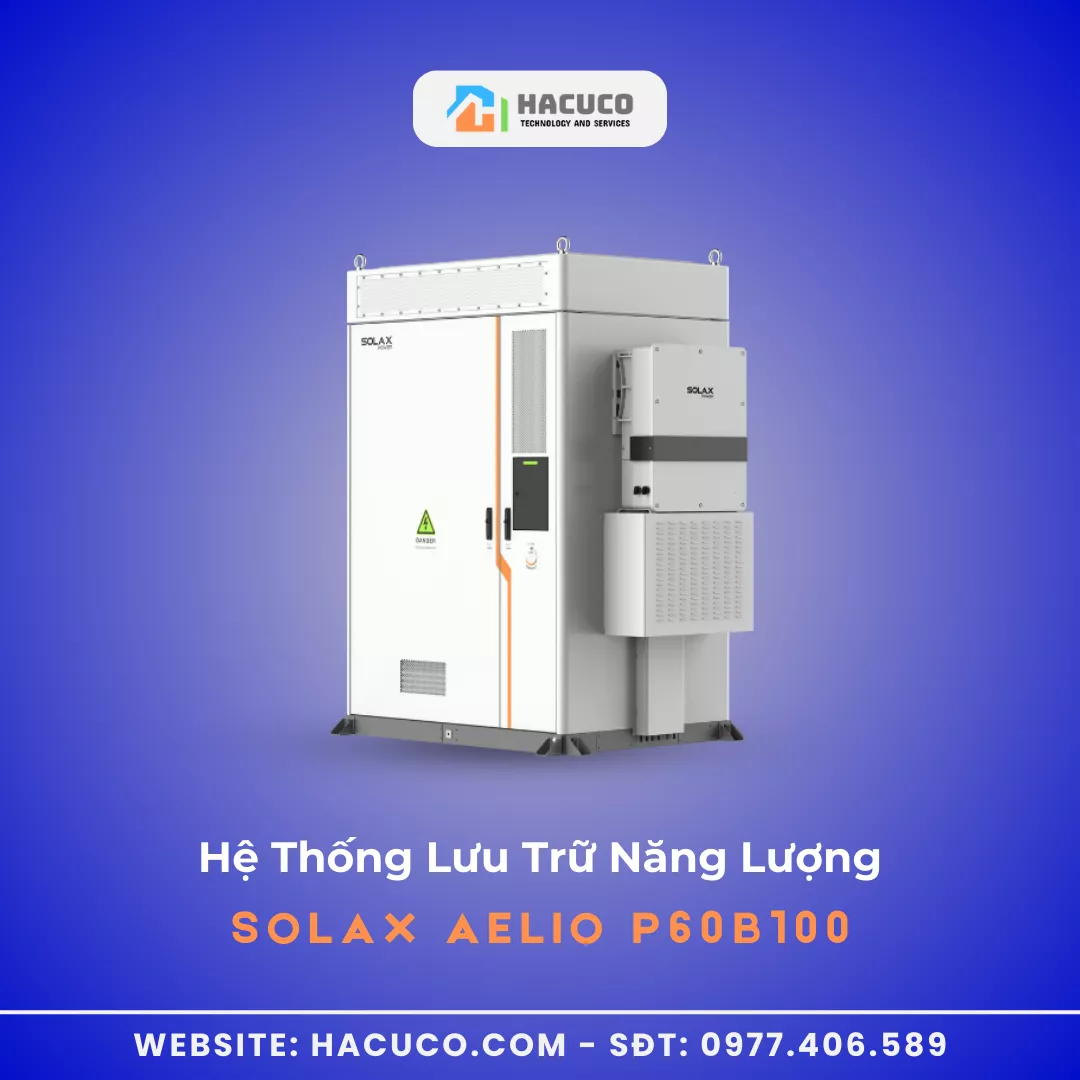 Hệ thống lưu trữ năng lượng SolaX ESS-AELIO P60B100 2