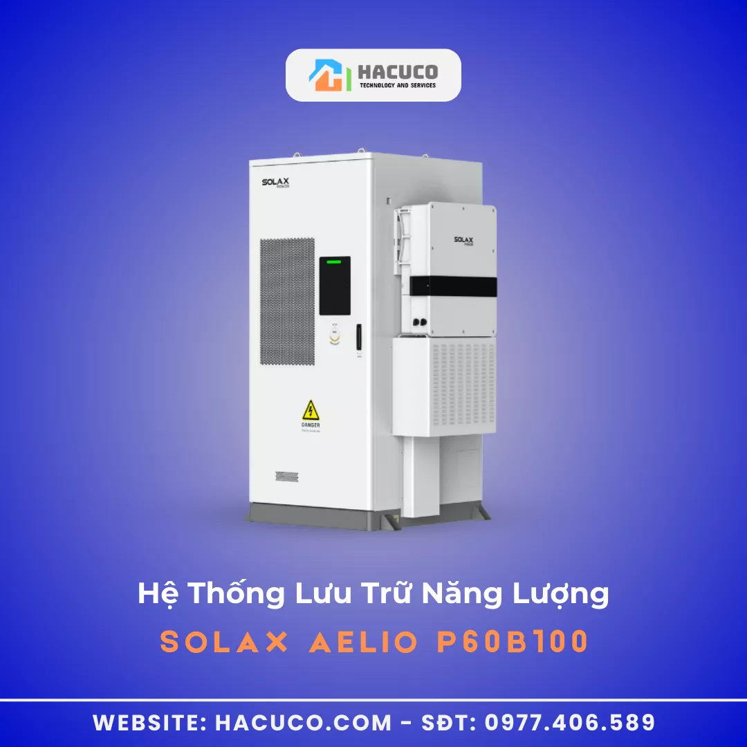 Hệ thống lưu trữ năng lượng SolaX ESS-AELIO P60B100 4