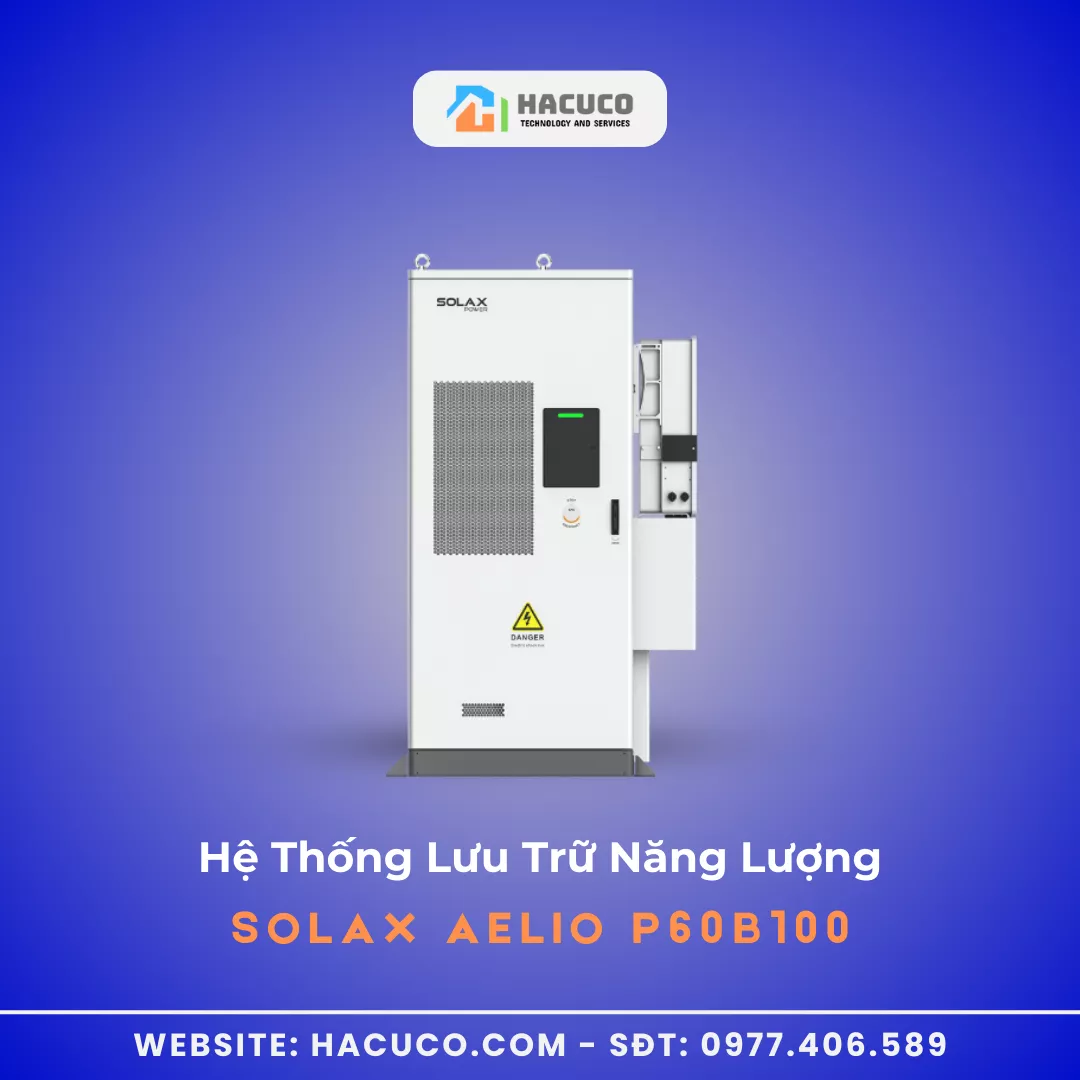 Hệ thống lưu trữ năng lượng SolaX ESS-AELIO P60B100 5