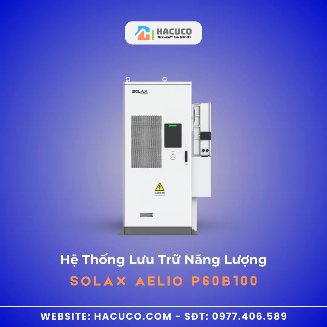 Hệ thống lưu trữ năng lượng SolaX ESS-AELIO P60B100 6