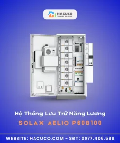 Hệ thống lưu trữ năng lượng SolaX ESS-AELIO P60B100 mở tủ
