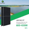 Tấm pin năng lượng mặt trời Astronergy 620W N-Type 2 mặt kính