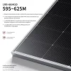 Tấm pin năng lượng mặt trời Longi Himo 7 615W 2 mặt kính